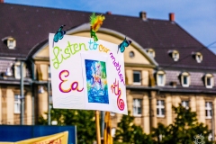 Fridays for Future Demonstration in Darmstadt Poster