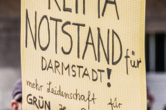 Fridays for Future Demonstration in Darmstadt Poster