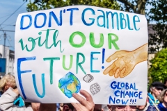 Fridays for Future Demonstration in Darmstadt Poster