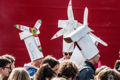 Fridays for Future Demonstration in Darmstadt Poster