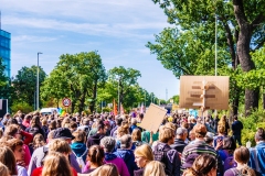 Fridays for Future Demonstration in Darmstadt