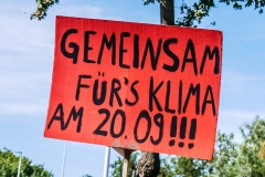 Fridays for Future Demonstration in Darmstadt Poster