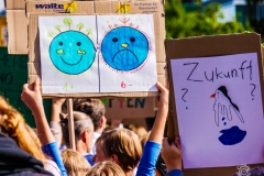 Fridays for Future Demonstration in Darmstadt Poster