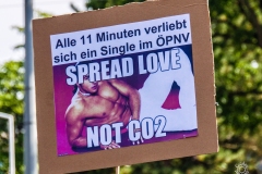 Fridays for Future Demonstration in Darmstadt Poster