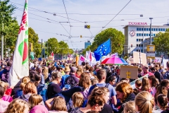 Fridays for Future Demonstration in Darmstadt