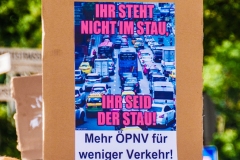 Fridays for Future Demonstration in Darmstadt Poster