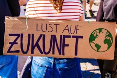 Fridays for Future Demonstration in Darmstadt Poster