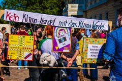 Fridays for Future Demonstration in Darmstadt Poster