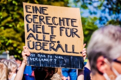 Fridays for Future Demonstration in Darmstadt Poster