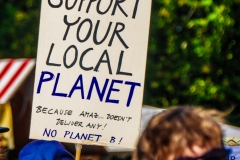 Fridays for Future Demonstration in Darmstadt Poster