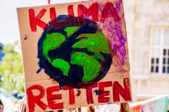 Fridays for Future Demonstration in Darmstadt Poster