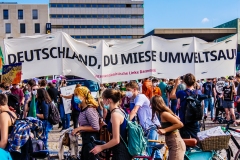 Fridays for Future Demonstration in Darmstadt Poster