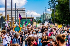 Fridays for Future Demonstration in Darmstadt