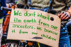 Fridays for Future Demonstration in Darmstadt Poster