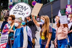 Fridays for Future Demonstration in Darmstadt