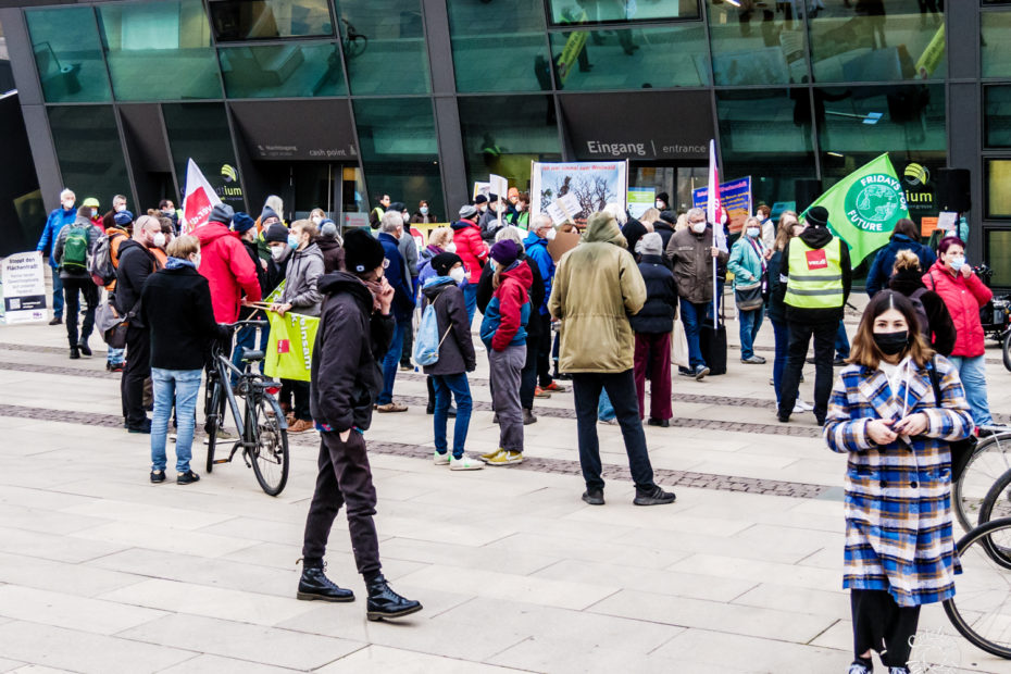 Fridays For Future Demonstration Darmstadtium 11.11.2021